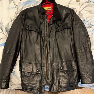 Barbour Steve McQueen leather jacket ! Like new.